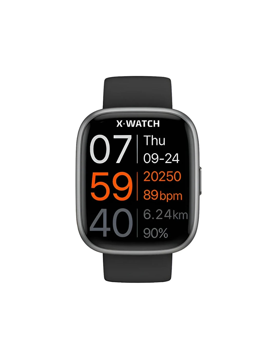 Relógio Smartwatch Inteligente X Watch Grafite Xswuqpi005a Preto RM IMPORTS