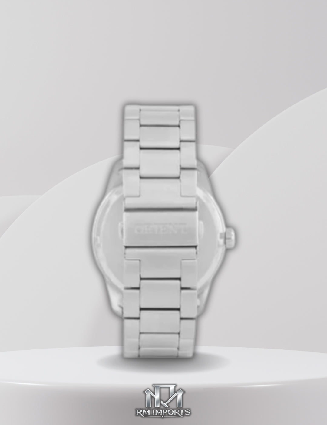 Relogio Masculino Orient Prata Mbss1171 Original Fundo Branco RM IMPORTS